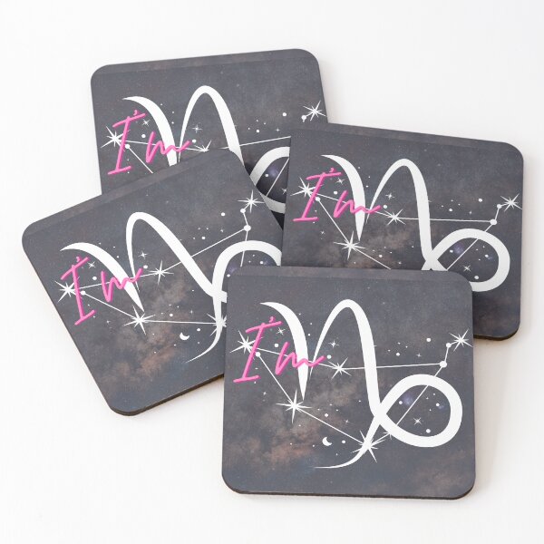 Item preview, Capricorn Zodiac Sign Essential Dark Background designed and sold by elearah1.