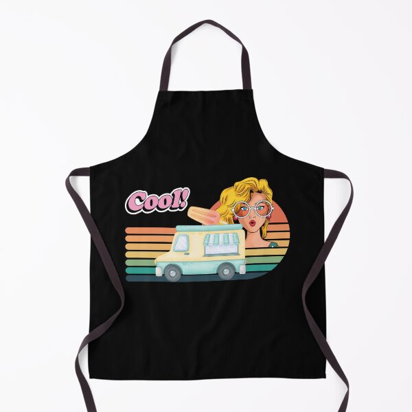 Item preview, Cool Retro Vintage Ice Cream Truck designed and sold by Scriblez.