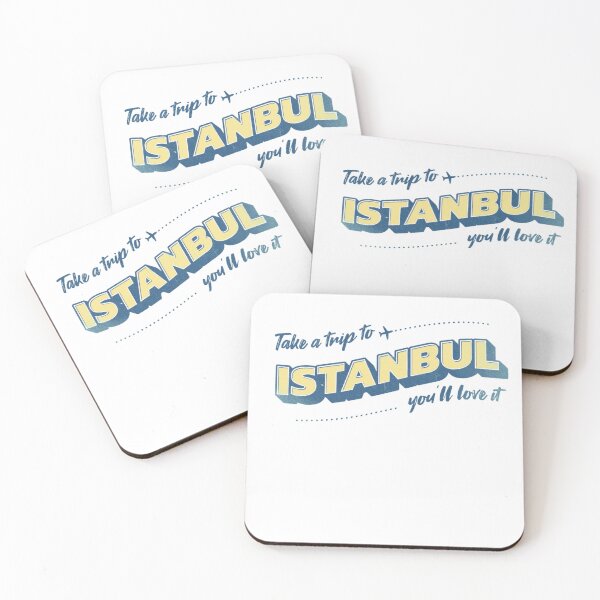Item preview, Istanbul - Where East Meets West Sticker designed and sold by codestealth.