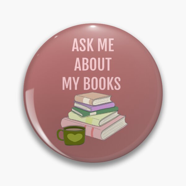 Item preview, AKS ME ABOUT MY BOOKS designed and sold by La Loca.