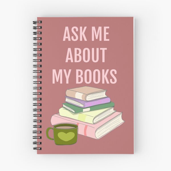 Item preview, AKS ME ABOUT MY BOOKS designed and sold by La Loca.