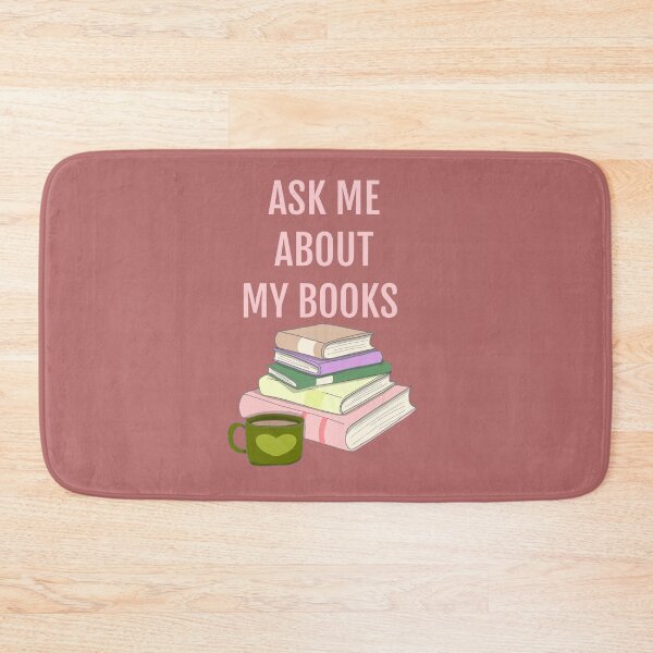 Item preview, AKS ME ABOUT MY BOOKS designed and sold by La Loca.