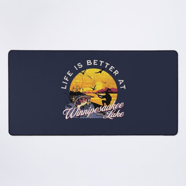 Item preview, Winnipesaukee lake | Vintage Style designed and sold by Tee-Craftify.
