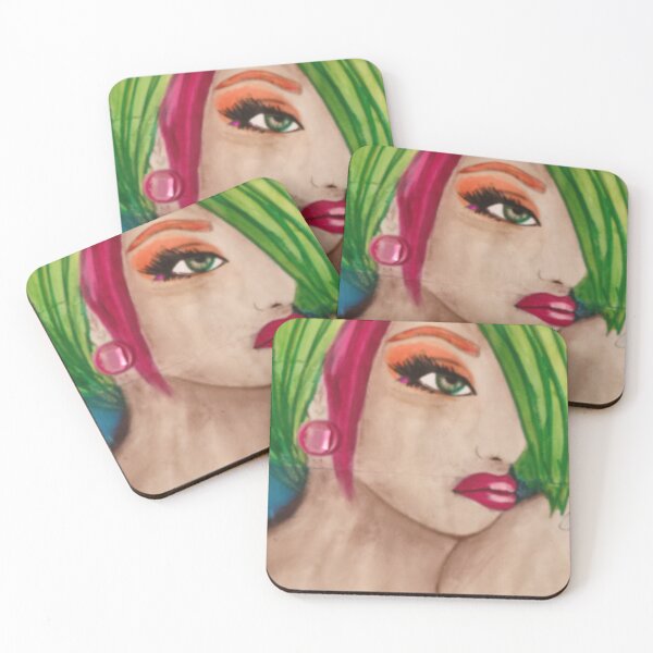 Item preview, Woman the green hair designed and sold by Green studio.