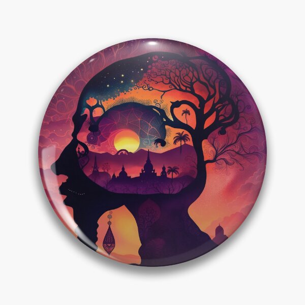 Item preview, "Goa Trance Vibes" - Psychedelic Raver Illustration Art Collection designed and sold by paulo silveira.