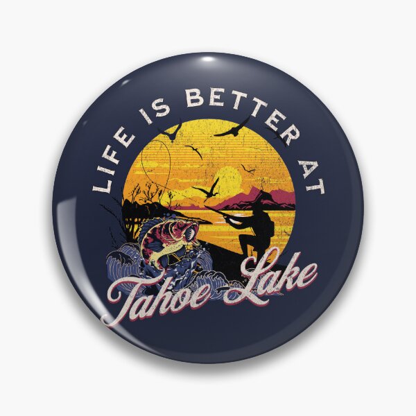Item preview, Life is better at Tahoe Lake | Vintage Style designed and sold by Tee-Craftify.