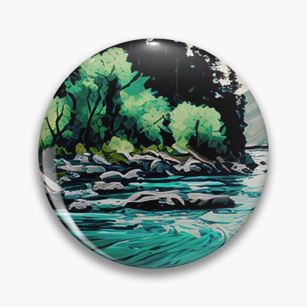 Item preview, Swift River Scenery designed and sold by TheArtMage.