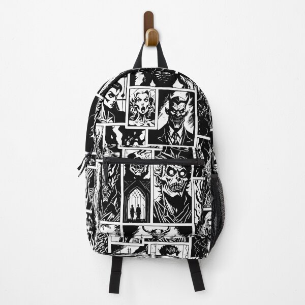 Item preview, Pulp Horror Comics Gothic Vintage Retro Halloween Pattern designed and sold by GrandeDuc.