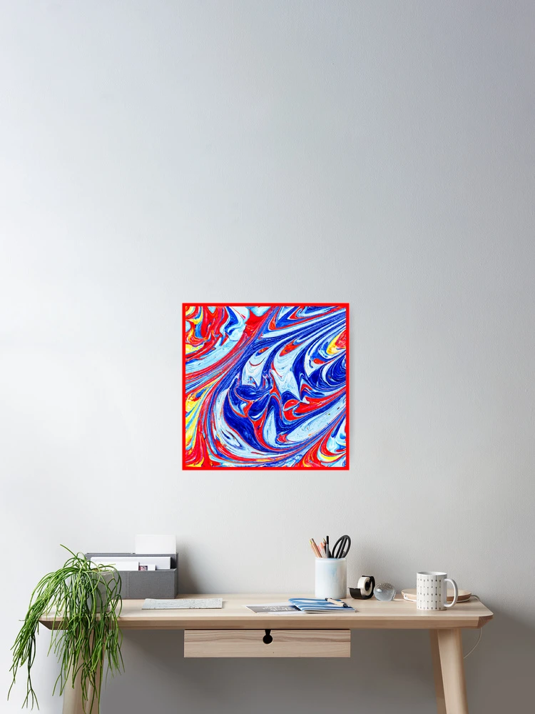 Thumbnail 2 of 3, Poster, Dynamic Abstract Design designed and sold by Health And Fitness Posts e-Store.