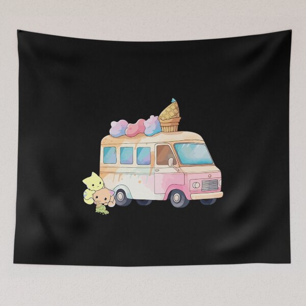 Item preview, Ice cream Truck and Adorable Unruly Cats designed and sold by Scriblez.