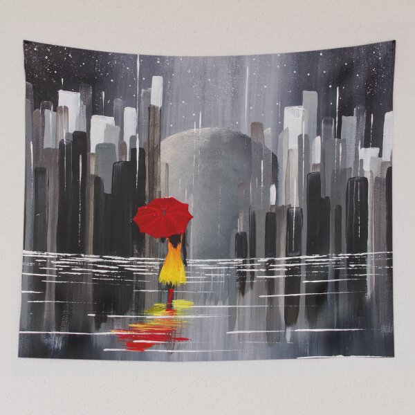 Item preview, I Love A Rainy Night designed and sold by Deborah Malcolm Art.
