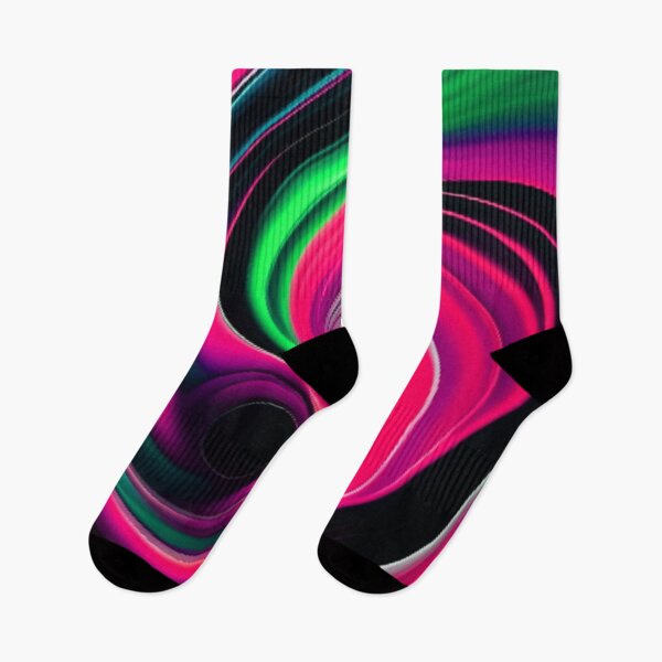 Item preview, Abstract Pink And Green Swirl Art designed and sold by Rell1970.