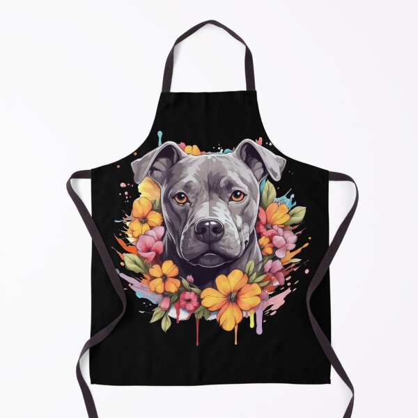 Item preview, Staffie watercolour splash designed and sold by ZombieLH.