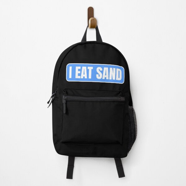 Item preview, I Eat Sand Blue White designed and sold by IHeartArts.