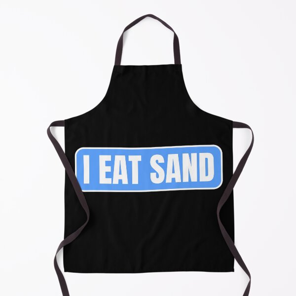 Item preview, I Eat Sand Blue White designed and sold by IHeartArts.