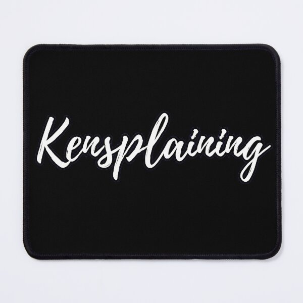 Item preview, Kensplaining in white designed and sold by Manoroma.