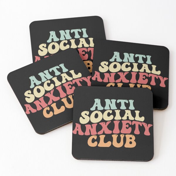 Item preview, Anti Social Social Anxiety Club designed and sold by TeeStreet2.