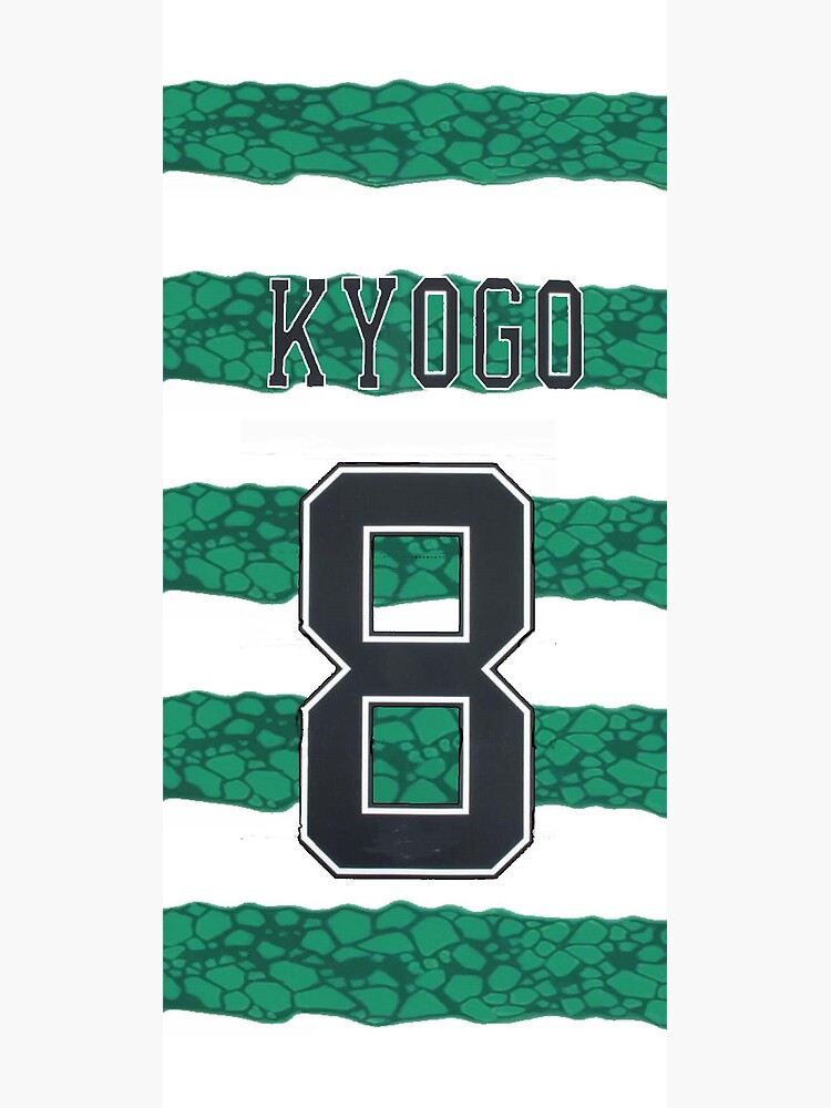 Kyogo #8 CEL Football Jersey Poster for Sale by Millustgfx