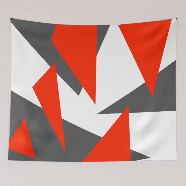 Item preview, Geometric blocks red designed and sold by tristanmillward.