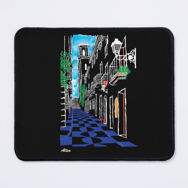 Item preview, ALTEA MAIN STREET IN BLUE AND WHITE designed and sold by malangacamisetas.