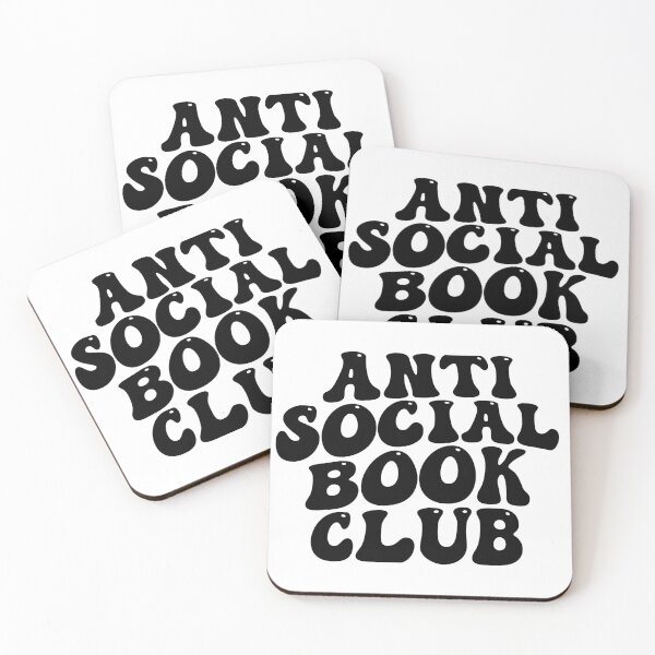 Item preview, Anti Social Book Club designed and sold by TeeStreet2.