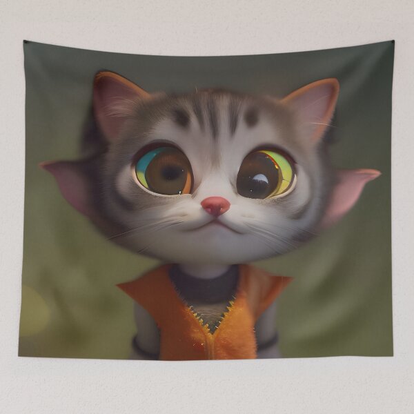 Item preview, i Love Cats FULL HD 002 - Artistic cats, Beautiful kittens designed and sold by ilovecatsbcn.