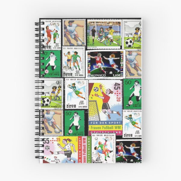 Item preview, Women's Soccer Postage Stamps Collage  designed and sold by William Wright.