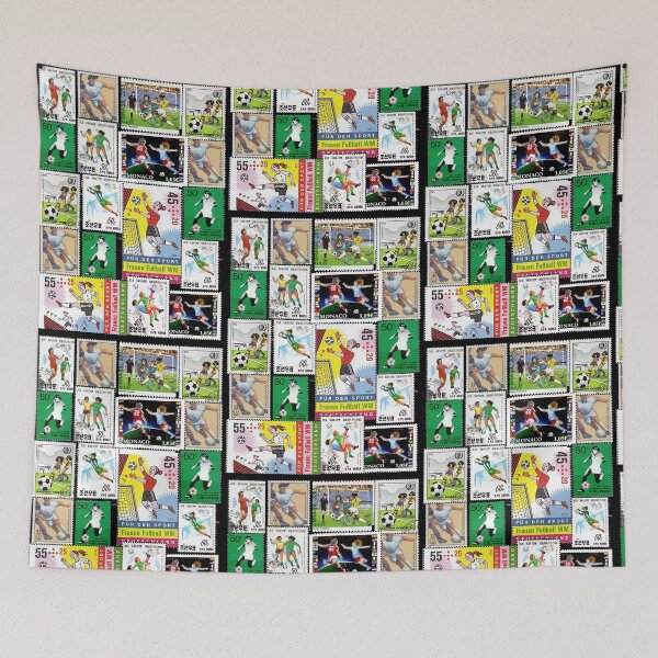 Item preview, Women's Soccer Postage Stamps Collage  designed and sold by William Wright.