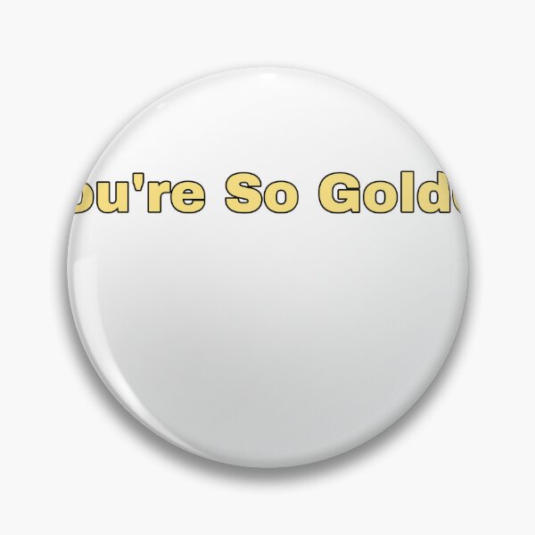 Item preview, You're so golden Mirror vinyl car decal  designed and sold by artzaka.