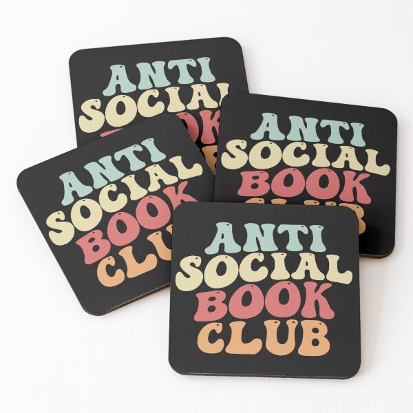 Item preview, Anti Social Book Club designed and sold by TeeStreet2.