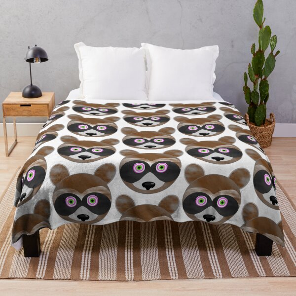 Item preview, Mesmerized Raccoon Emoji designed and sold by m2inspiration.