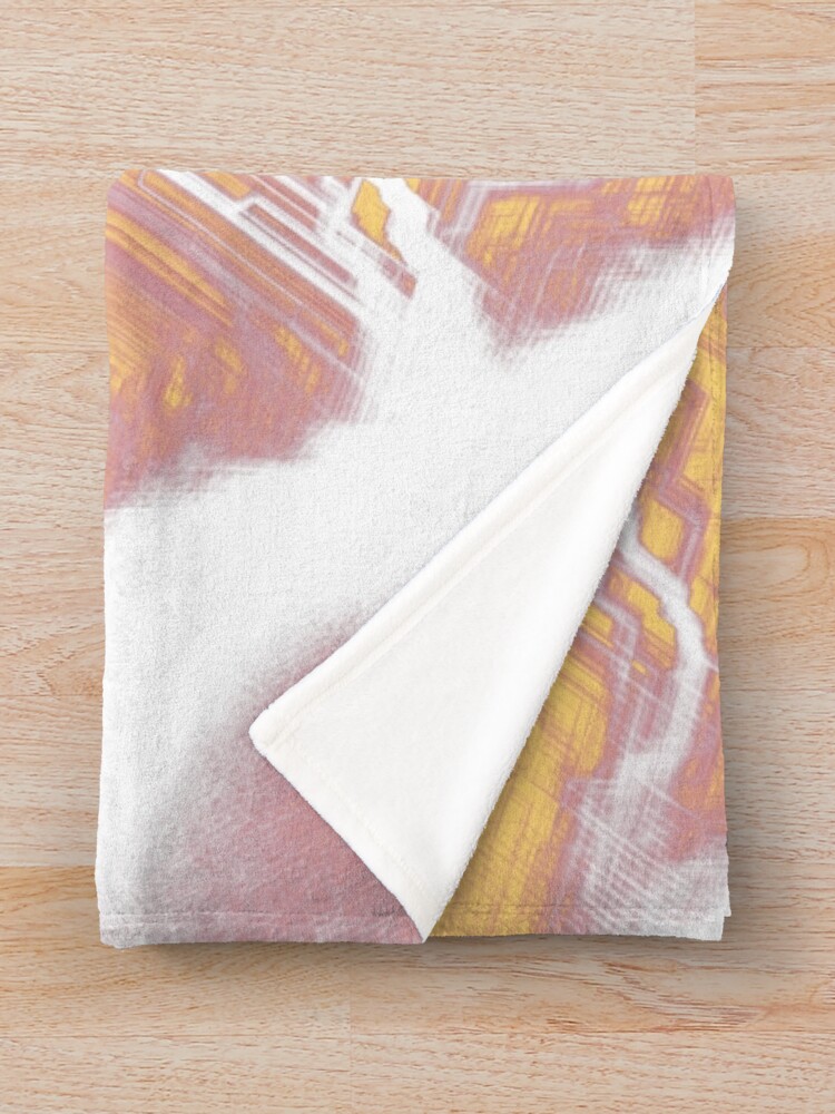 Thumbnail 3 of 6, Throw Blanket, Rift Bitwise designed and sold by TiwGenerative.