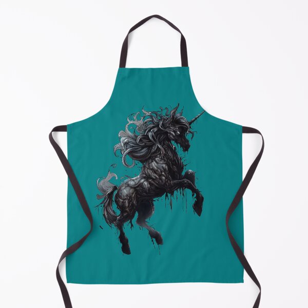 Item preview, Spooky dark unicorn designed and sold by TomFrontierArt.