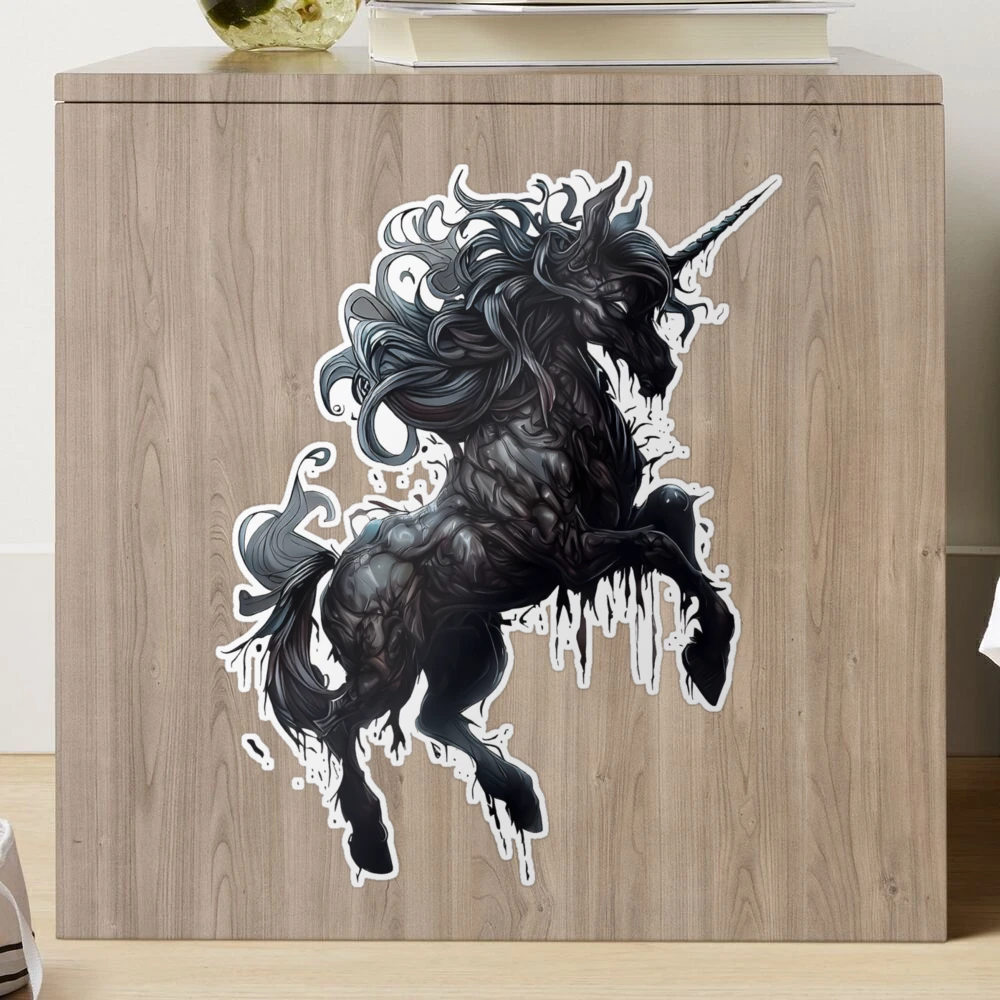 The Unicorn - Black Dog Decals