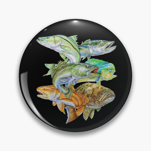 Item preview, Saltwater Game Fish designed and sold by TimJeffsArt.