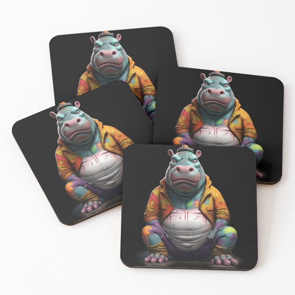 Item preview, Street Style Hippo | Hippo Lovers designed and sold by DarcoDesigns.