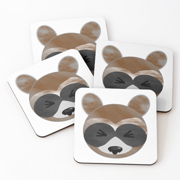 Item preview, "Doh" Raccoon Emoji designed and sold by m2inspiration.