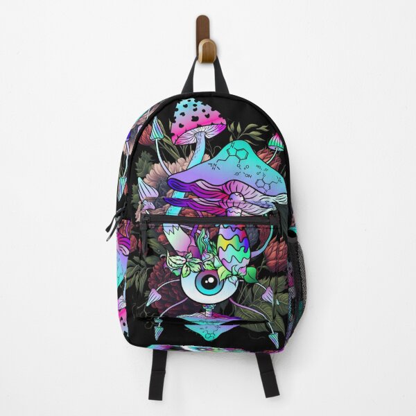 Item preview, Psychedelic mushroom eyes nature art designed and sold by Ascooepics.