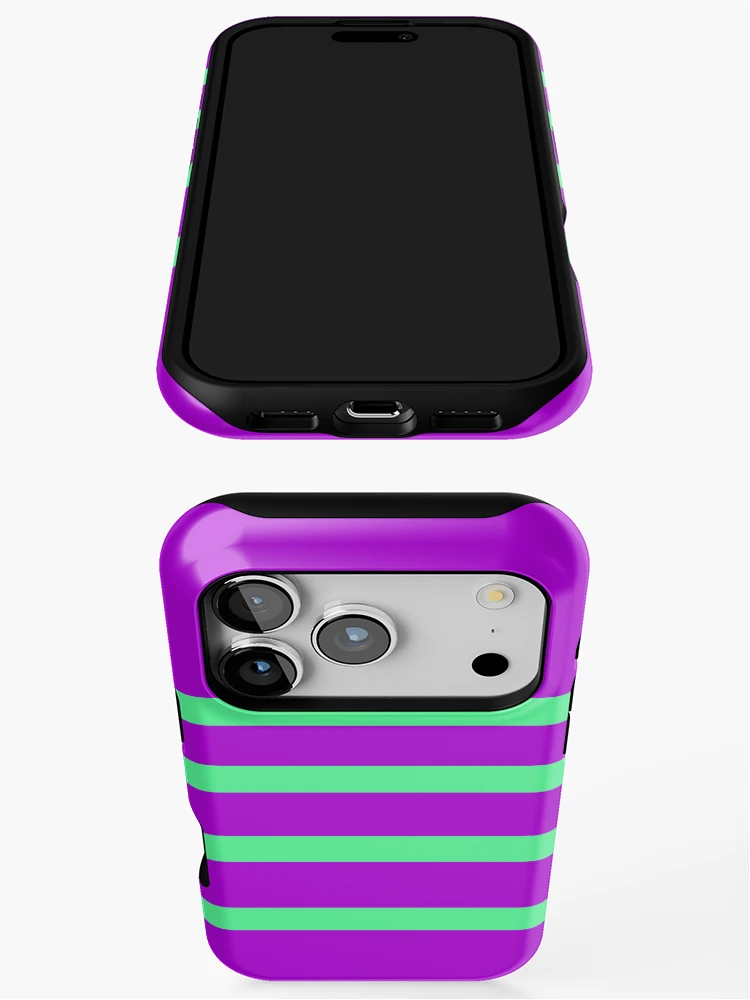 Thumbnail 3 of 4, iPhone Case, Purple Racers designed and sold by PrettyViews.