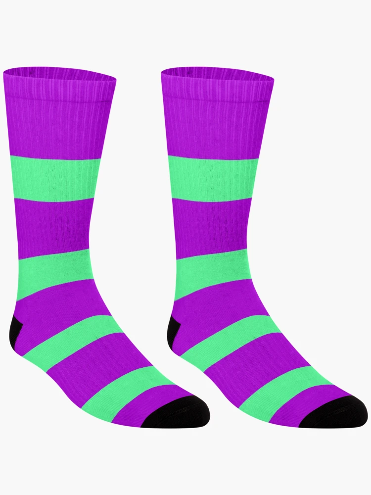 Thumbnail 3 of 5, Socks, Purple Racers designed and sold by PrettyViews.