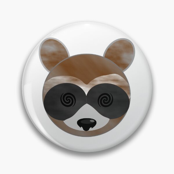 Artikelvorschau, Halluzination Waschbär Emoji entworfen und verkauft von m2inspiration.