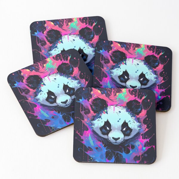 Item preview, Colorful panda designed and sold by Elite's Workshop.