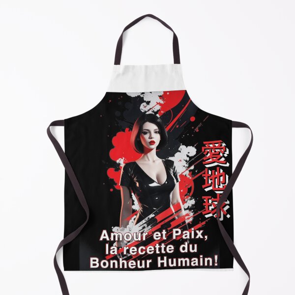 Item preview, Love and peace, the recipe for human happiness with pretty AI designed and sold by JonathanP514.