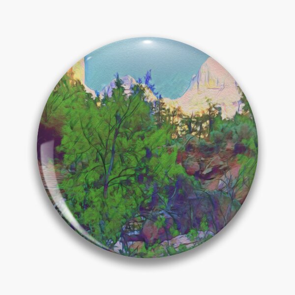 Item preview, MAJESTIC MOUNTAINS ABOVE THE LEAVES  designed and sold by ArtbyRolleen.