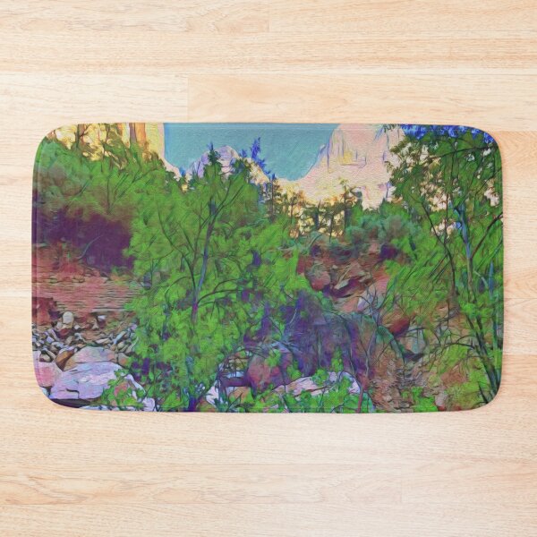 Item preview, MAJESTIC MOUNTAINS ABOVE THE LEAVES  designed and sold by ArtbyRolleen.