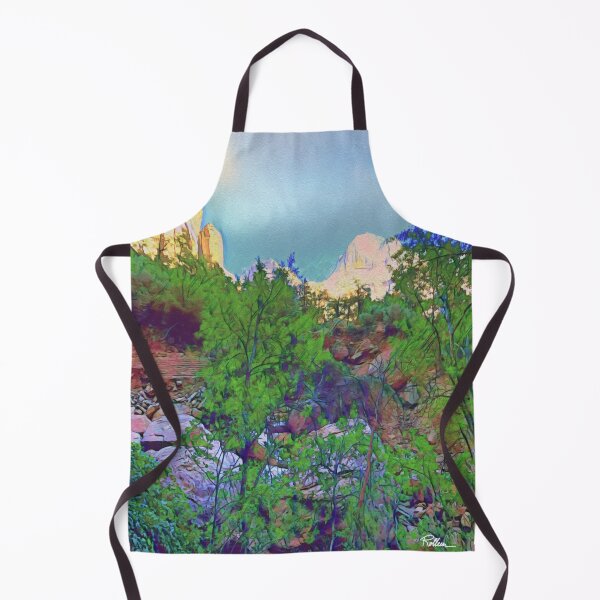 Item preview, MAJESTIC MOUNTAINS ABOVE THE LEAVES designed and sold by ArtbyRolleen.