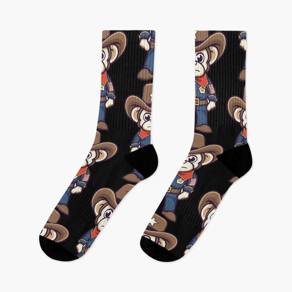 Item preview, kawaii sheriff monkey designed and sold by FurFashion.
