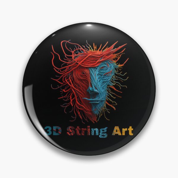 Item preview, ‏3D String Art‏ designed and sold by Vo0do0oo.