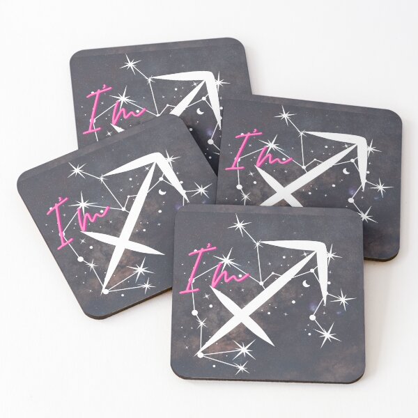 Item preview, Sagittarius Zodiac Sign Essential Dark Background designed and sold by elearah1.