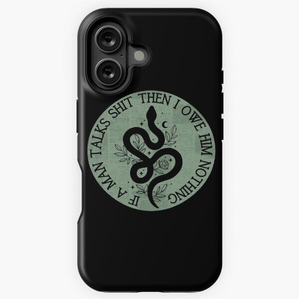 Item preview, If a Man Talks Shit Then I Owe Him Nothing Snake Lyrics designed and sold by doria-photos.